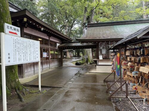 境内を散策