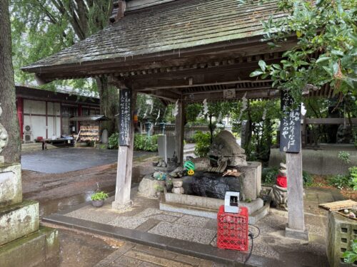 手水舎の全景