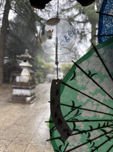 和傘と風鈴