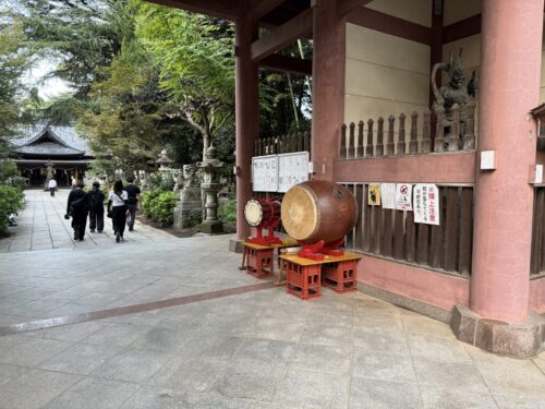 神門内の太鼓