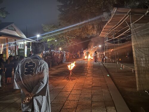 神門からの景色