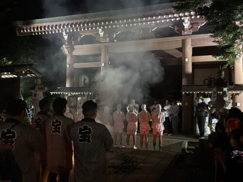 終了後の集まり
