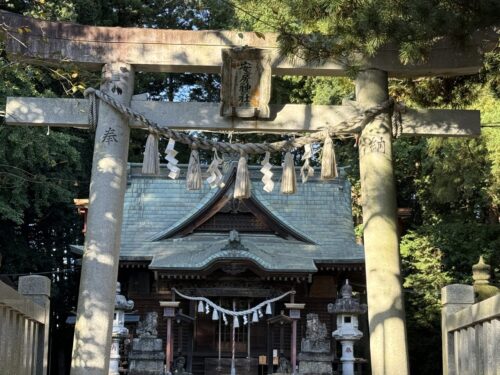 安房神社の鳥居